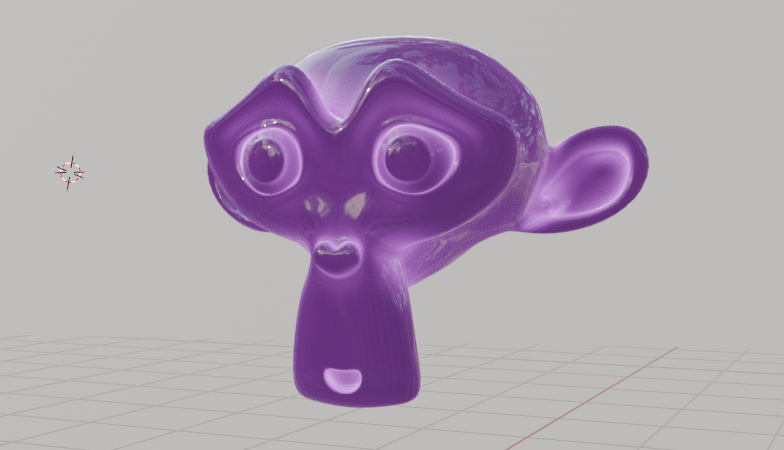 przykład renderu w eevee w blenderze