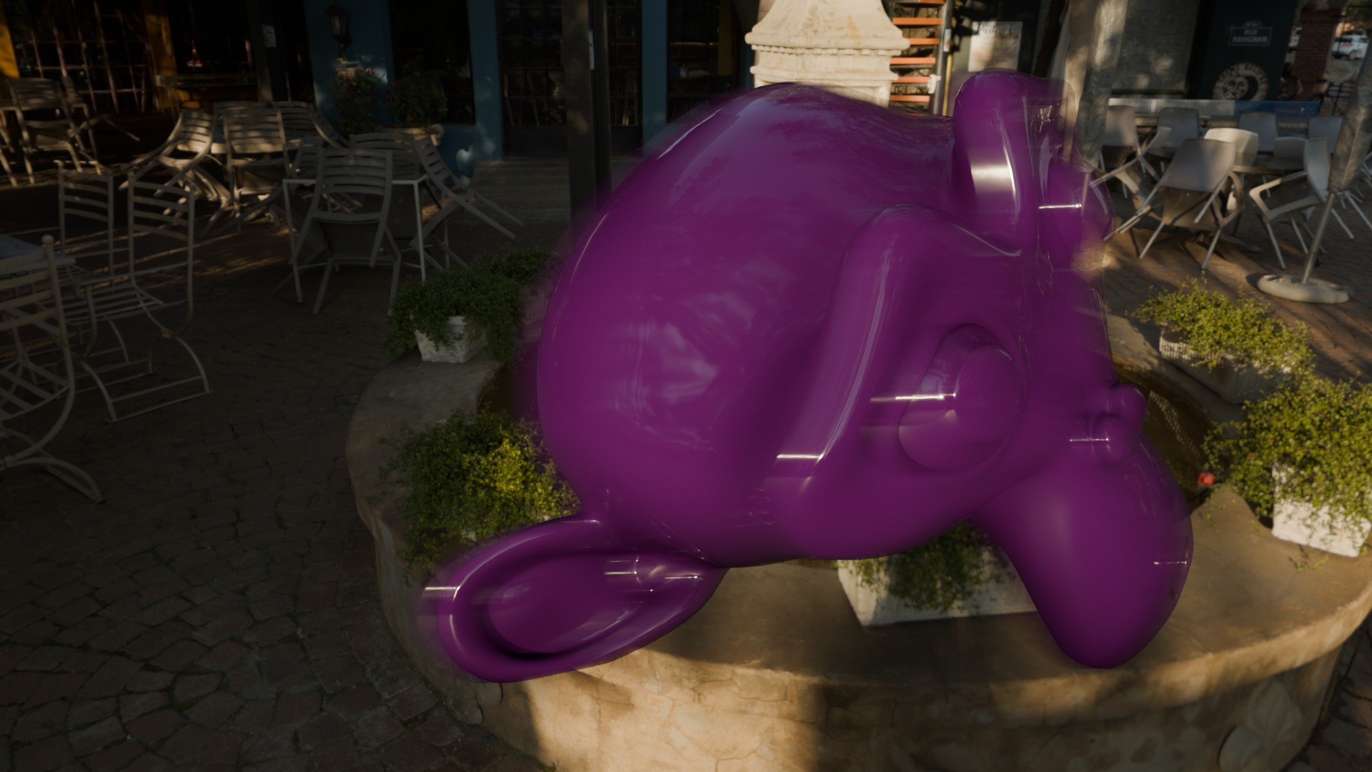 migawka a rozmycie w ruchu w blenderze