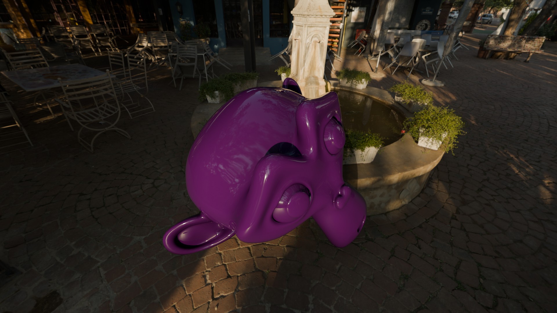 motion tracking w blenderze z błędami