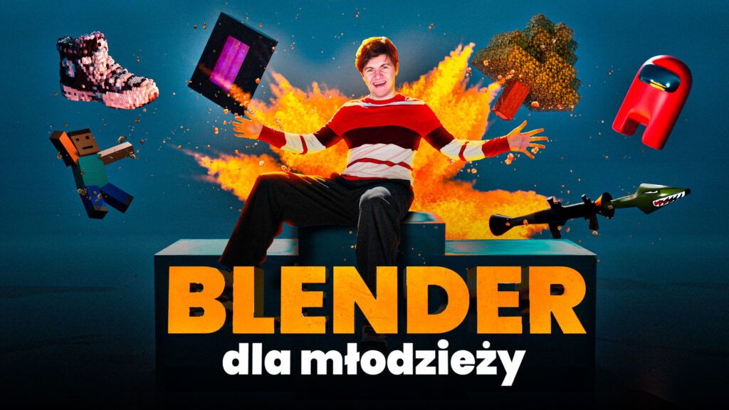 miniatura kursu blendera dla młodziezy