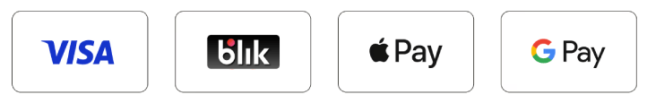 sposoby płatności z kurs, visa, blik, apple pay, google pay